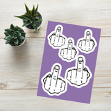 Middle Finger Sticker Sheet Middle Finger Sticker Sheet