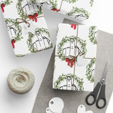Christmas Wreath & Middle Finger Wrapping Paper