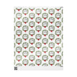 Christmas Wreath & Middle Finger Wrapping Paper