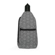 Zero Fucks Given Middle Finger All Over Print Sling Bag