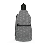 Zero Fucks Given Middle Finger All Over Print Sling Bag