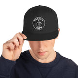 Zero Fucks Given Middle Finger Logo Embroidered Snapback