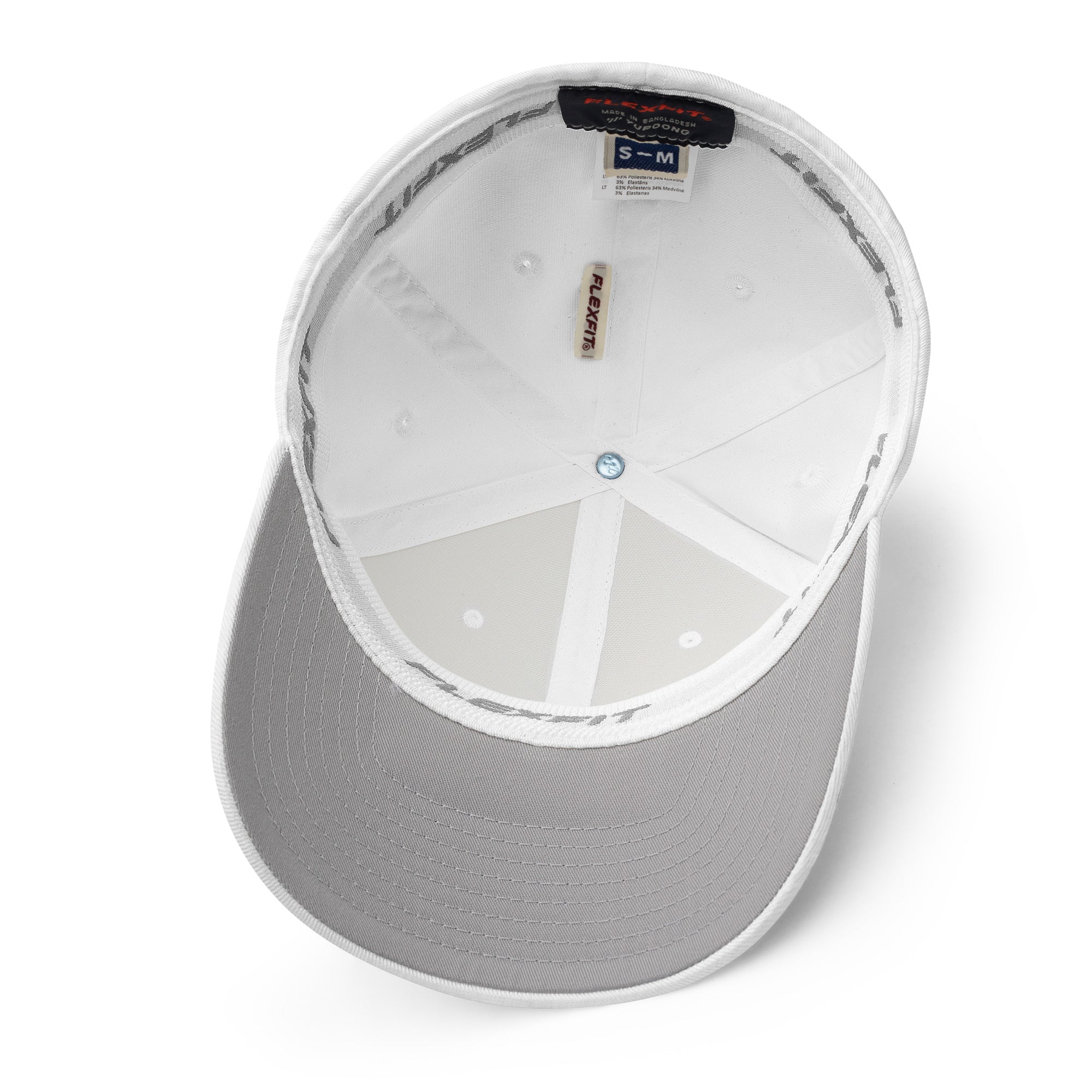 50/50 Middle Finger Logo FlexFit Hat