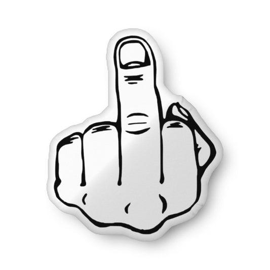 Zero Fucks Given Middle Finger Pillow