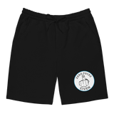 Zero Fucks Given Middle Finger Circle Logo Fleece Shorts