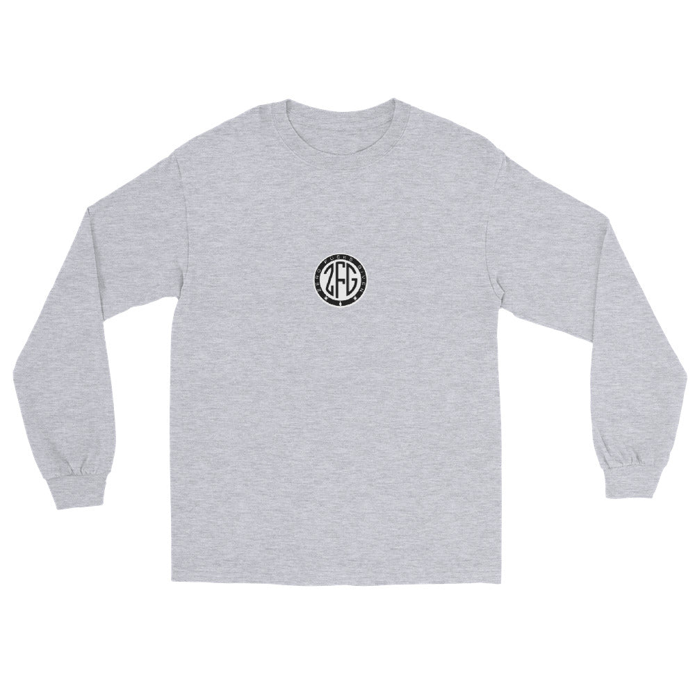 Long-Sleeved Illustrative Middle Finger Shirt