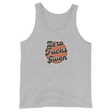 Zero Fucks Given Retro Logo Tank