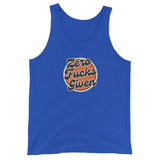 Zero Fucks Given Retro Logo Tank