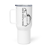 Zero Fucks Given Travel Mug with Handle