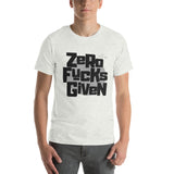 Zero Fucks Given Bold Logo w/Zhad Unisex T