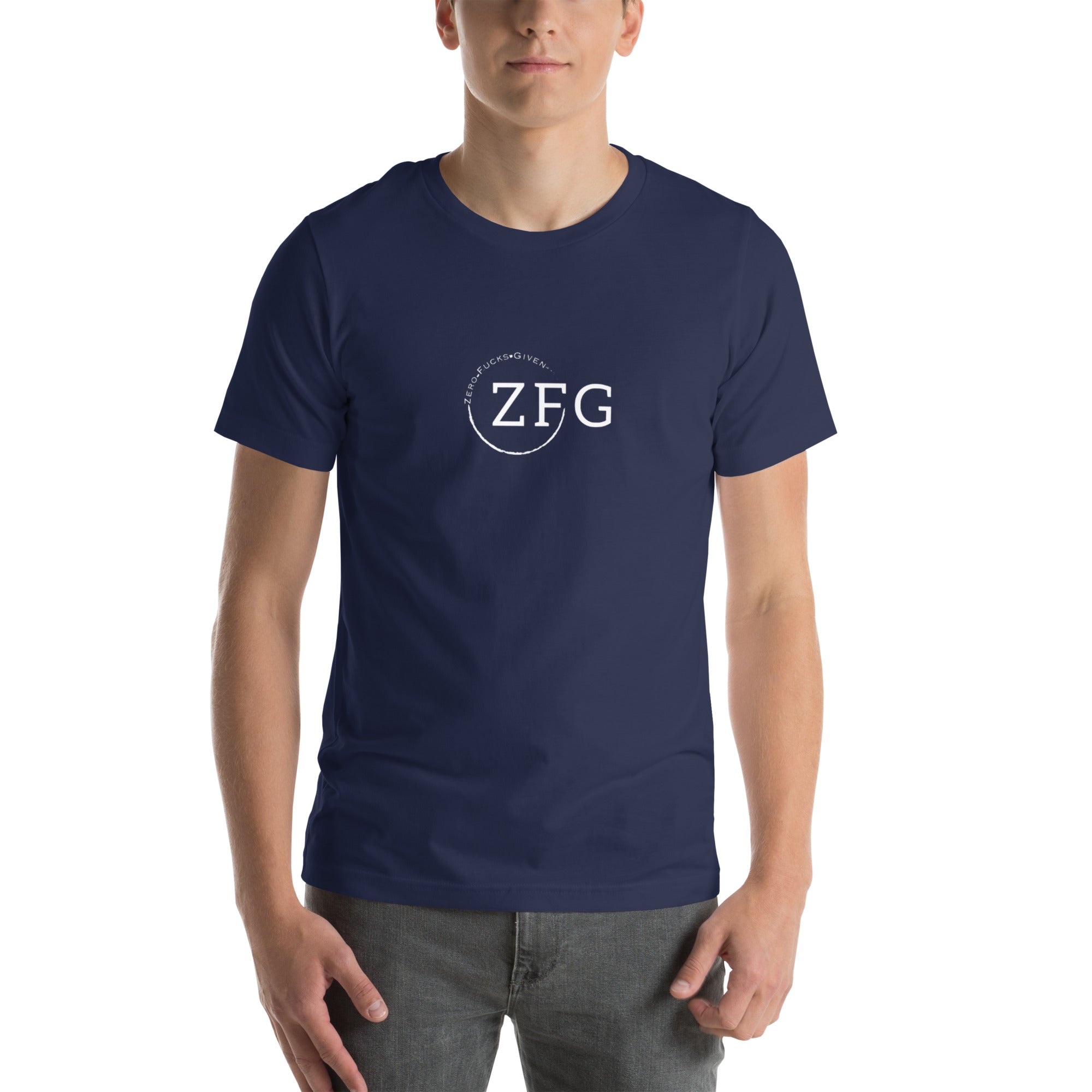 Zero Fucks Given Classic ZFG Logo Unisex T